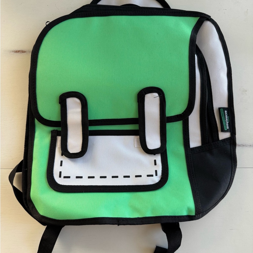 Hulu Animayhem Experience SDCC 2023 Exclusive 2D Green Backpack NEW